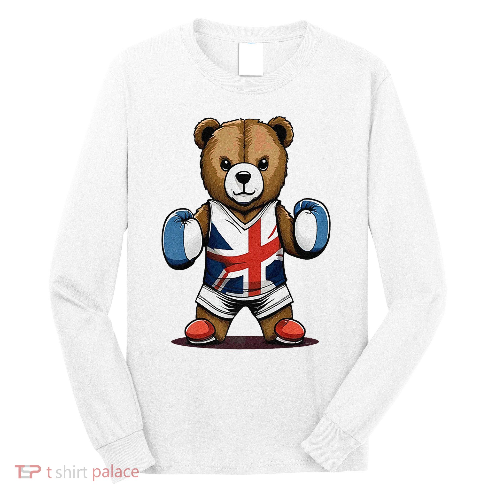 Teddy Bear Boxing Premium Long Sleeve Shirt