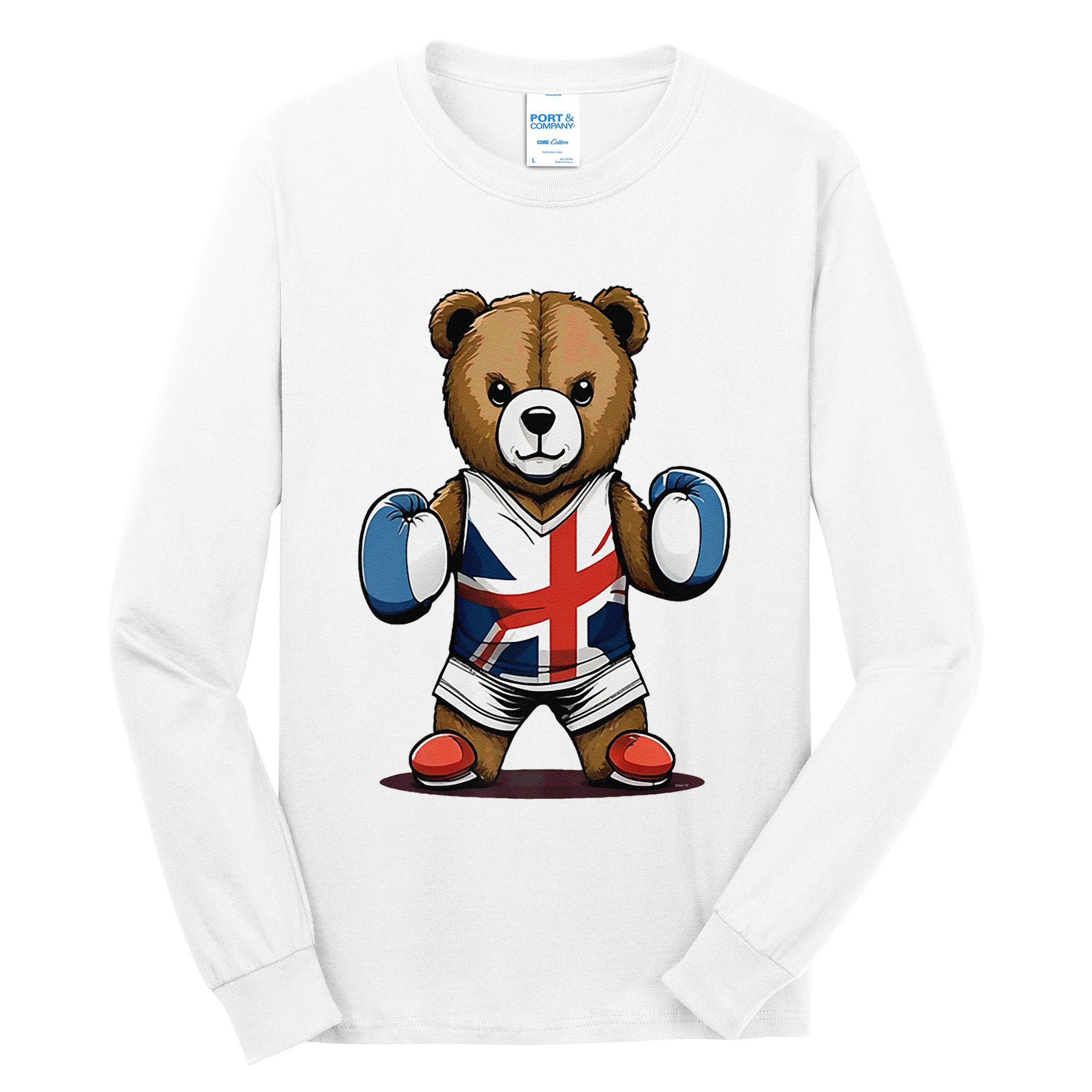 Teddy Bear Boxing Premium Tall Long Sleeve T-Shirt