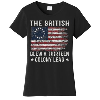 The British Blew A 13 Colony Lead Women's T-Shirt