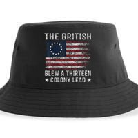 The British Blew A 13 Colony Lead Sustainable Bucket Hat