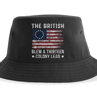 The British Blew A 13 Colony Lead Sustainable Bucket Hat