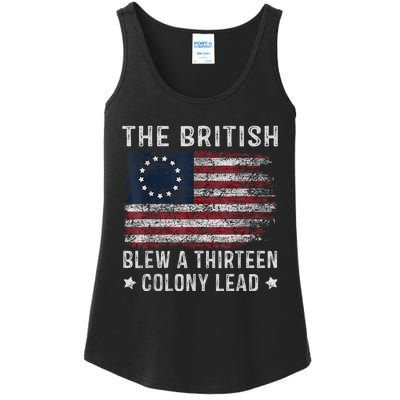 The British Blew A 13 Colony Lead Ladies Essential Tank