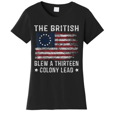 The British Blew A 13 Colony Lead Women's T-Shirt