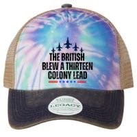 The British Blew A 13 Colony Lead Funny Patriotic Legacy Tie Dye Trucker Hat