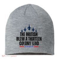 The British Blew A 13 Colony Lead Funny Patriotic Sustainable Beanie
