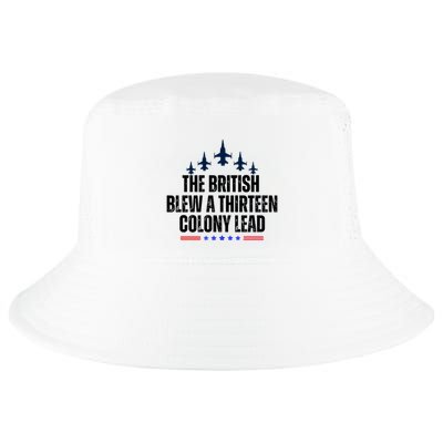 The British Blew A 13 Colony Lead Funny Patriotic Cool Comfort Performance Bucket Hat