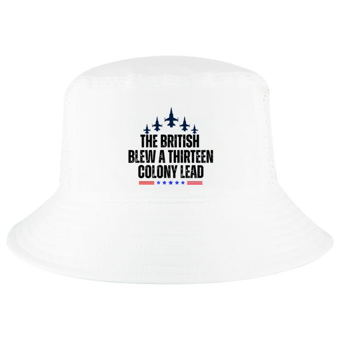 The British Blew A 13 Colony Lead Funny Patriotic Cool Comfort Performance Bucket Hat