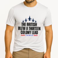 The British Blew A 13 Colony Lead Funny Patriotic Cooling Performance Crew T-Shirt
