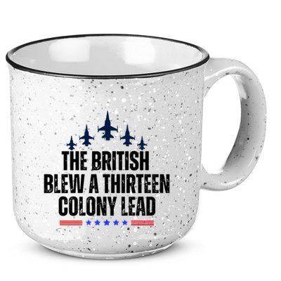 The British Blew A 13 Colony Lead Funny Patriotic 15oz Campfire Ceramic Mug