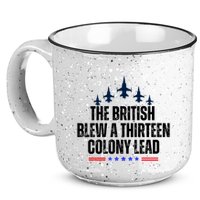 The British Blew A 13 Colony Lead Funny Patriotic 15oz Campfire Ceramic Mug