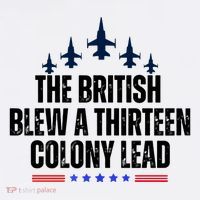 The British Blew A 13 Colony Lead Funny Patriotic Mesh Reversible Basketball Jersey Tank
