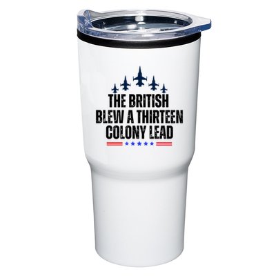 The British Blew A 13 Colony Lead Funny Patriotic Tumbler