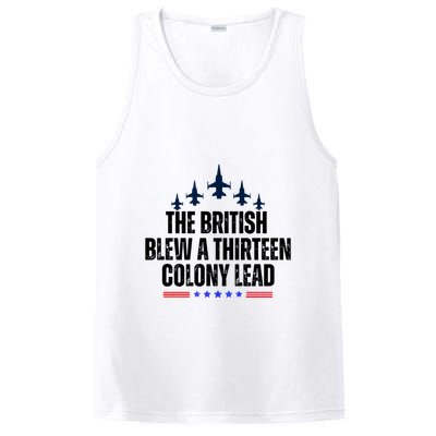 The British Blew A 13 Colony Lead Funny Patriotic PosiCharge Competitor Tank