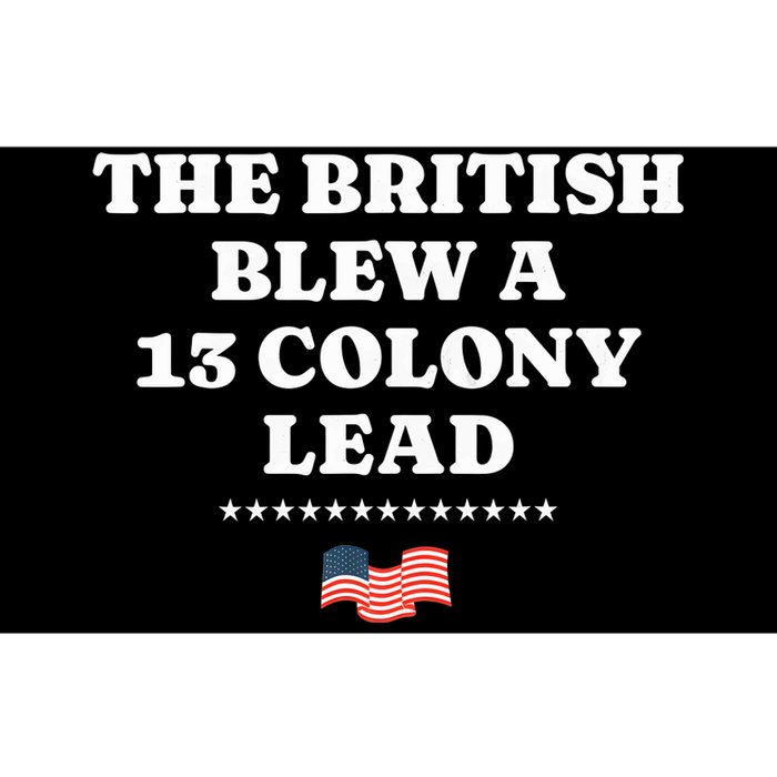 The British Blew A 13 Colony Lead Bumper Sticker