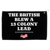 The British Blew A 13 Colony Lead Grommeted Golf Towel