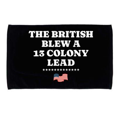 The British Blew A 13 Colony Lead Microfiber Hand Towel