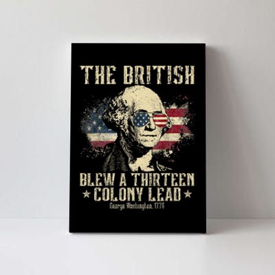 The British Blew A Thirteen Colony Lead 13 1776 4th Of July Canvas