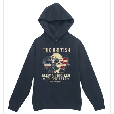 The British Blew A Thirteen Colony Lead 13 1776 4th Of July Urban Pullover Hoodie