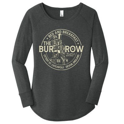 The Burrow Bed And Breakfast Christmas Women's Perfect Tri Tunic Long Sleeve Shirt