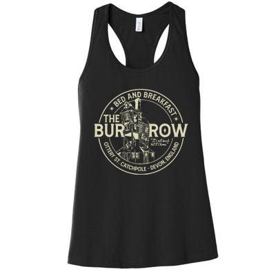 The Burrow Bed And Breakfast Christmas Women's Racerback Tank