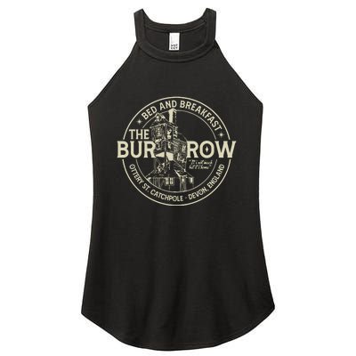 The Burrow Bed And Breakfast Christmas Women's Perfect Tri Rocker Tank