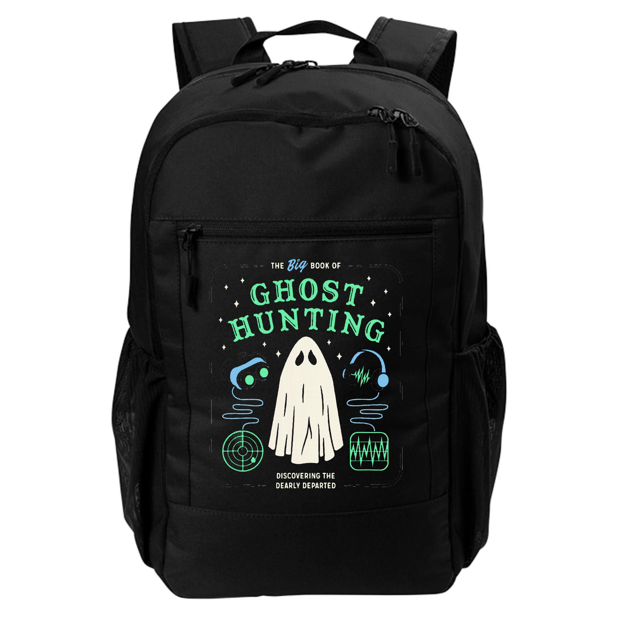 The Big Book Of Ghost Hunting Funny Halloween Backpack