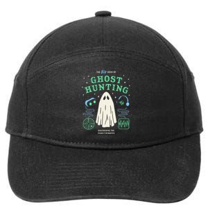 The Big Book Of Ghost Hunting Funny Halloween 7-Panel Snapback Hat