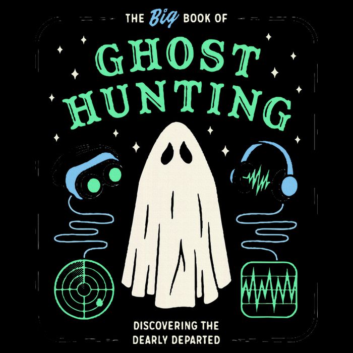 The Big Book Of Ghost Hunting Funny Halloween Flat Bill Trucker Hat