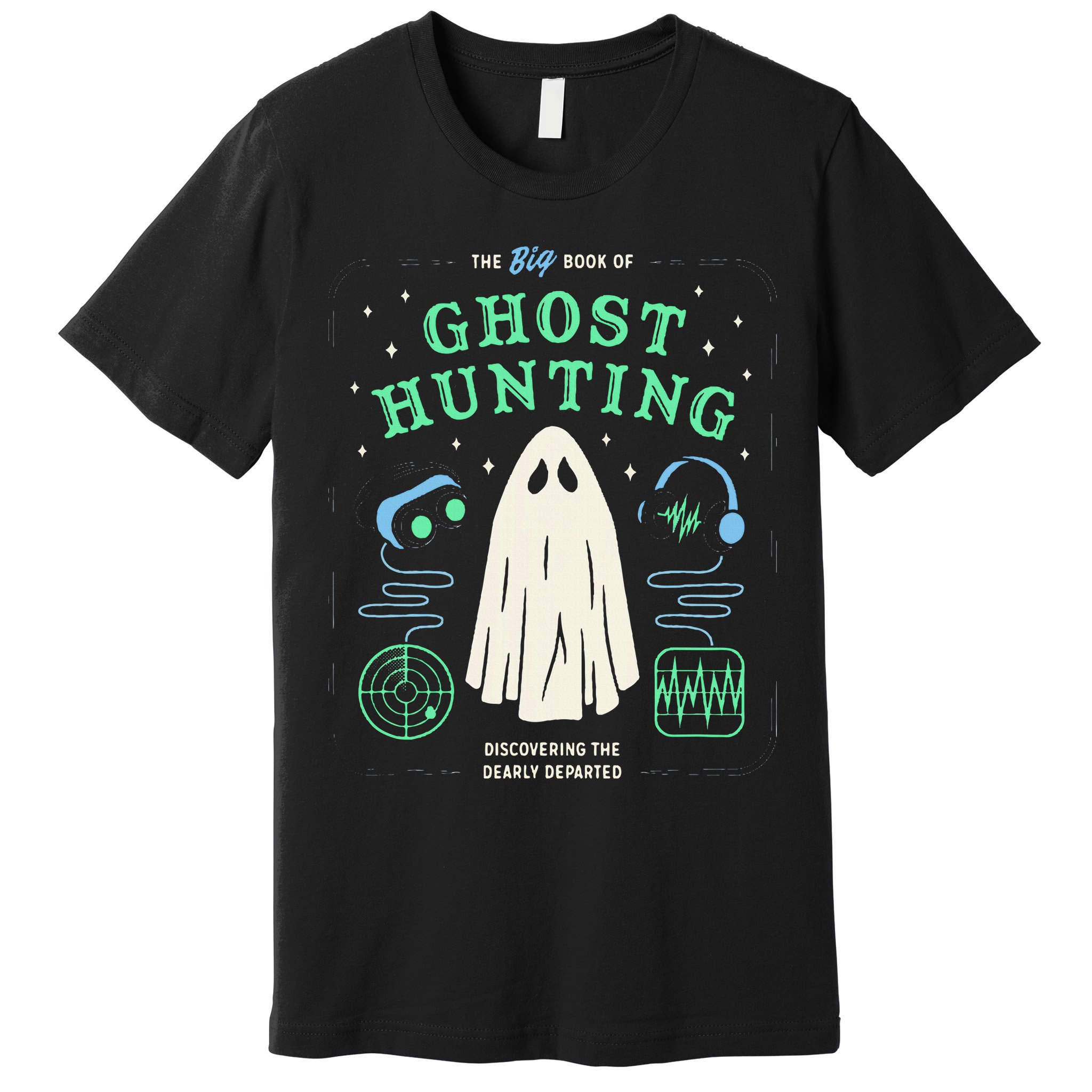 The Big Book Of Ghost Hunting Funny Halloween Premium T-Shirt