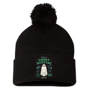 The Big Book Of Ghost Hunting Funny Halloween Pom Pom 12in Knit Beanie