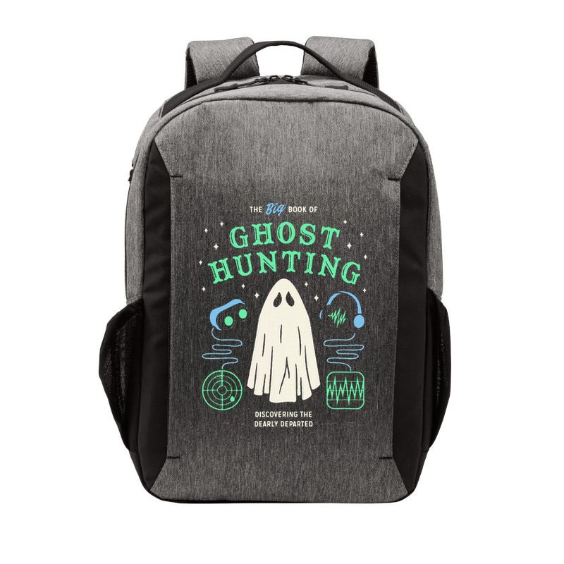The Big Book Of Ghost Hunting Funny Halloween Vector Backpack