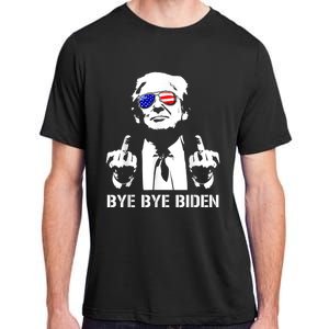 Trump Bye Bye Biden Funny Antibiden Republican Political Adult ChromaSoft Performance T-Shirt