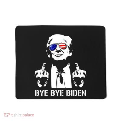 Trump Bye Bye Biden Funny Antibiden Republican Political Mousepad