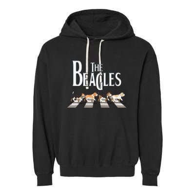 The Beagles Beagle Dog Funny For Beagle Lovers Garment-Dyed Fleece Hoodie