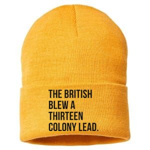 The British Blew A Thirn Colony Lead For History Sustainable Knit Beanie