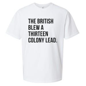 The British Blew A Thirn Colony Lead For History Sueded Cloud Jersey T-Shirt