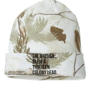 The British Blew A Thirn Colony Lead For History Kati Licensed 12" Camo Beanie