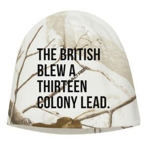 The British Blew A Thirn Colony Lead For History Kati - Camo Knit Beanie