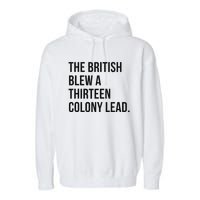 The British Blew A Thirn Colony Lead For History Garment-Dyed Fleece Hoodie