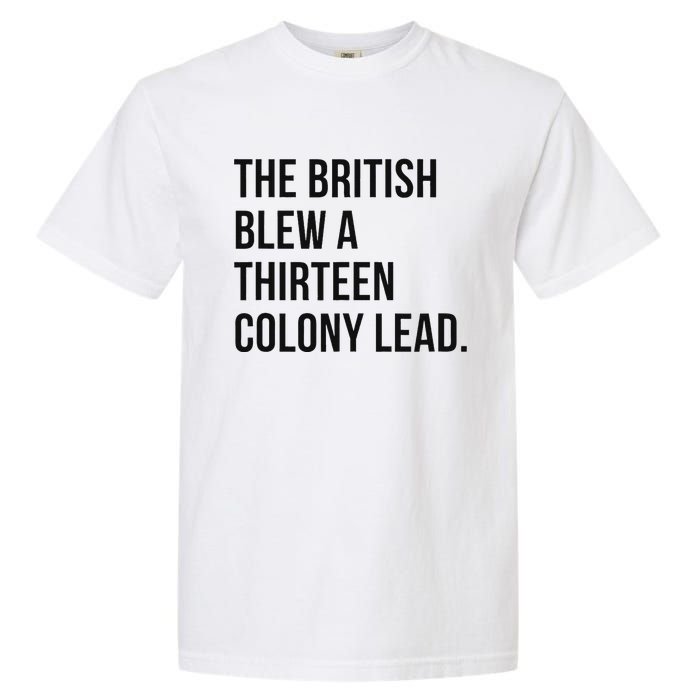 The British Blew A Thirn Colony Lead For History Garment-Dyed Heavyweight T-Shirt