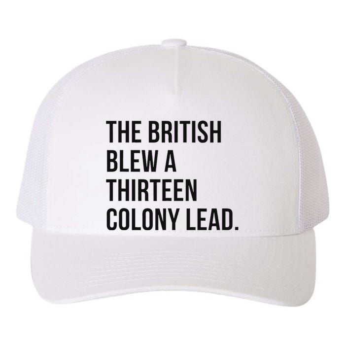 The British Blew A Thirn Colony Lead For History Yupoong Adult 5-Panel Trucker Hat