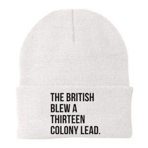 The British Blew A Thirn Colony Lead For History Knit Cap Winter Beanie