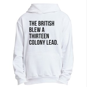 The British Blew A Thirn Colony Lead For History Urban Pullover Hoodie