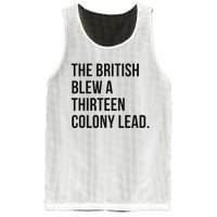 The British Blew A Thirn Colony Lead For History Mesh Reversible Basketball Jersey Tank