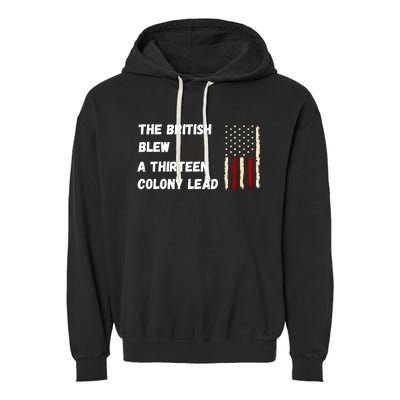 The British Blew A Thirteen Colony Lead Garment-Dyed Fleece Hoodie