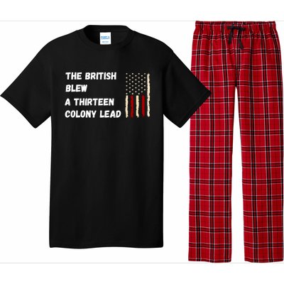 The British Blew A Thirteen Colony Lead Pajama Set