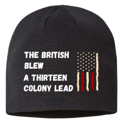 The British Blew A Thirteen Colony Lead Sustainable Beanie