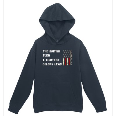 The British Blew A Thirteen Colony Lead Urban Pullover Hoodie