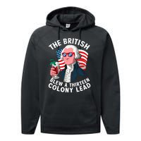 The British Blew A 13 Colony Lead Performance Fleece Hoodie