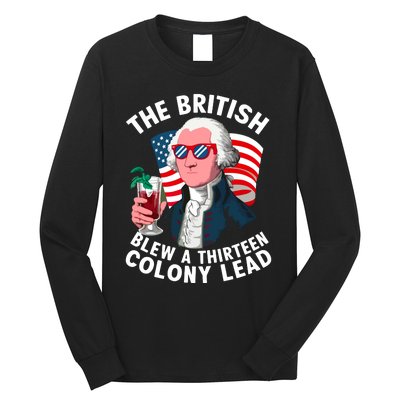 The British Blew A 13 Colony Lead Long Sleeve Shirt